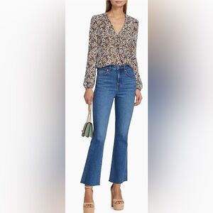 Veronica Beard High Rise Blue Jeans